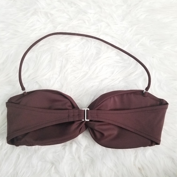 Victoria's Secret Brown Swim Bikini Bra top Small - Picture 2 of 5